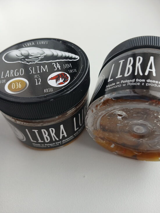 Largo Slim 34mm,036-Coffee Milk, 0,6gr, Krill, 12psc/pack